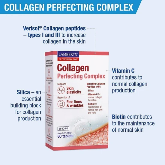 Lamberts Collagen Perfecting Complex Tablets 60 Tablets
