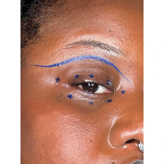 Glisten Cosmetics Dark Blue Spectra Pen Liquid Eyeliner