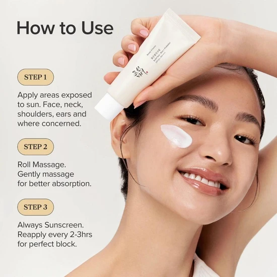 Beauty of Joseon Rice Sunscreen With Rice Water & Prebiotic Complex SPF 50+ 50ml