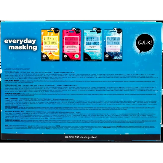 Oh k! Everyday Masking Gift Set