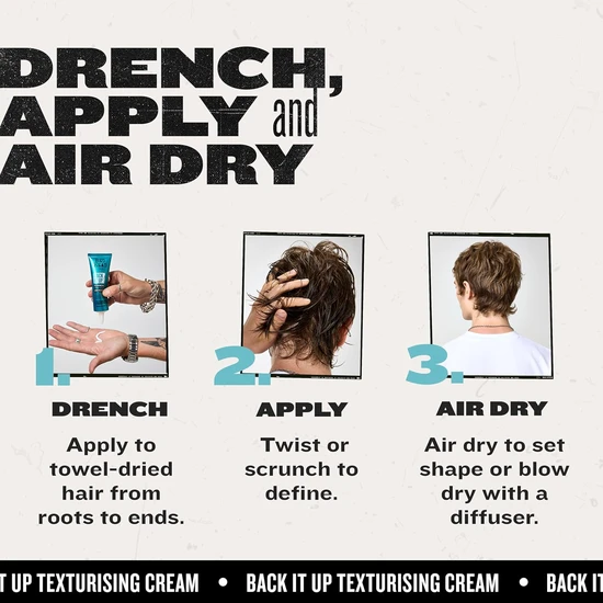 TIGI Bed Head Back It Up Texturising Cream 125ml