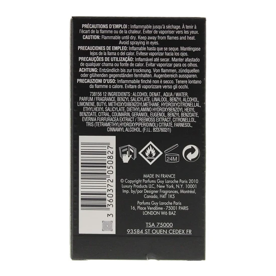 Guy Laroche Drakkar Noir Eau De Toilette 30ml