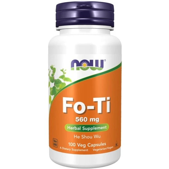 NOW Foods Fo-Ti 560mg Capsules 100 Capsules