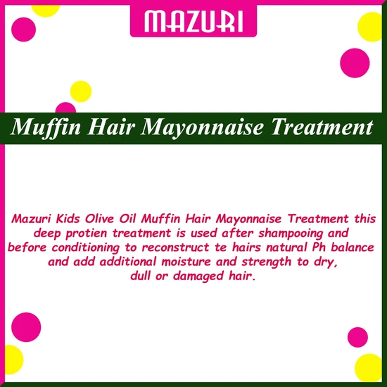 Mazuri Kids Muffin Hair Mayonnaise Treatment 340g