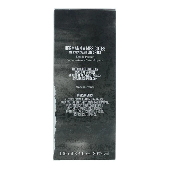 Etat Libre d'Orange Hermann A Mes Cotes Eau De Parfum 100ml