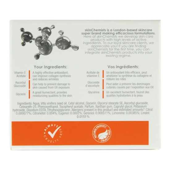 skinChemists Vitamin C Brightening Cream 50ml