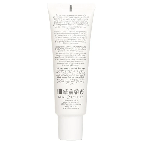 Skeyndor Clear Balance SPF 15 Pure Defence Gel 50ml