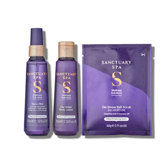 Sanctuary Spa Wellness Pillow Pack Sleep Gift Set