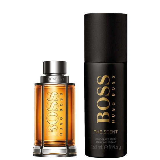 Hugo Boss The Scent For Him Eau De Toilette Gift Set 50ml Eau De Toilette + 150ml Deodorant Spray