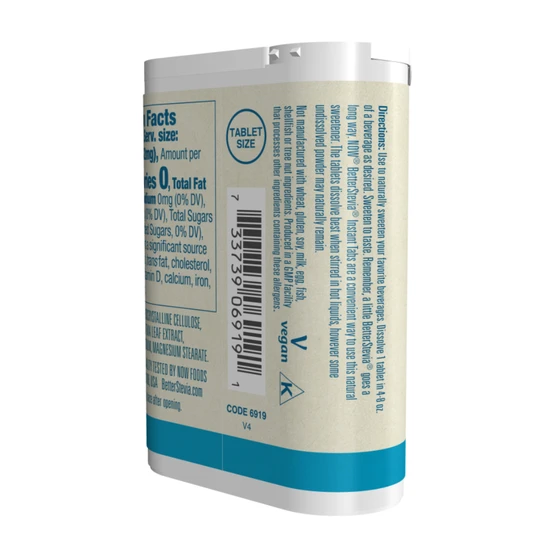 NOW Foods BetterStevia Instant Tabs 175 Tablets