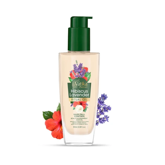 Dabur Vatika Naturals Hibiscus Lavender Ritual Oil 100ml
