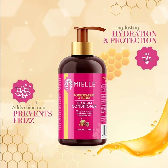Mielle Organics Pomegranate & Honey Leave-In Conditioner 355ml