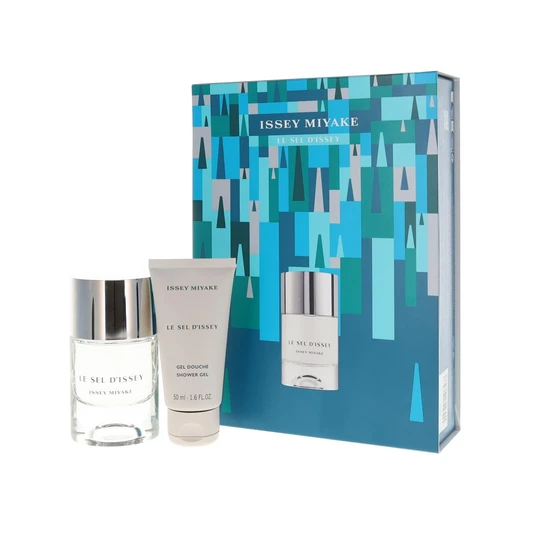 Issey Miyake Le Sel D'Issey Gift Set 50ml Eau De Toilette + 50ml Shower Gel