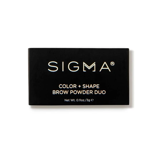 Sigma Beauty Colour + Shape Brow Powder Duo Dark