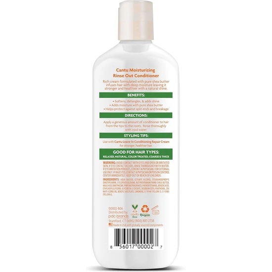 Cantu Shea Butter Moisturising Rinse Out Conditioner 400ml