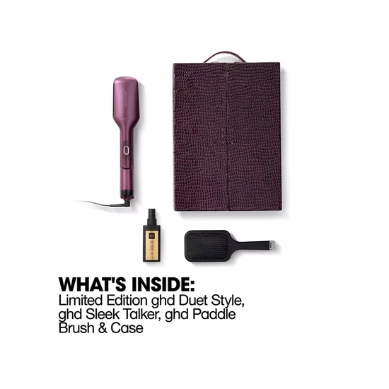 ghd Duet Style Limited Edition Gift Set 2-in-1 Hot Air Styler In Cherry Chic, With Luxe Vanity Case