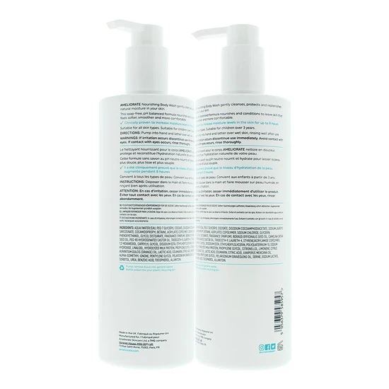 AMELIORATE Nourishing Body Wash 500ml