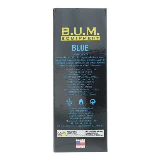 BUM Equipment Blue Eau De Toilette 100ml