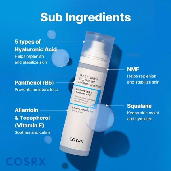 CosRx The Ceramide Skin Barrier Moisturising Mist 120ml