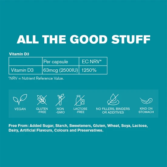 Dr Vegan Vitamin D3 Capsules 30 Capsules