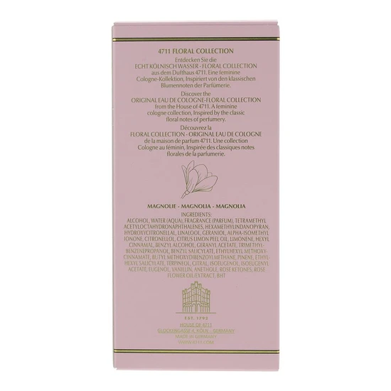 4711 Original Floral Collection Magnolia Eau De Cologne 100ml