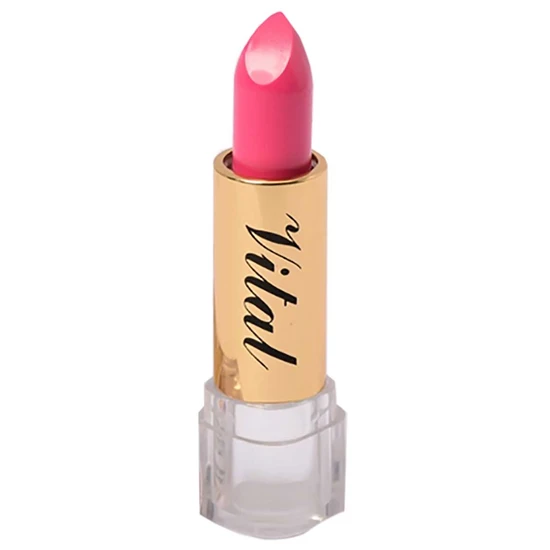 Vital Makeup Moisturising Lipstick Shocking Pink 3.5g