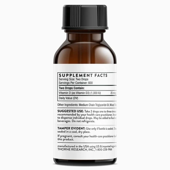 Thorne Vitamin D Liquid 30ml