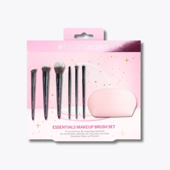 Brushworks Essentials Makeup Brush Set