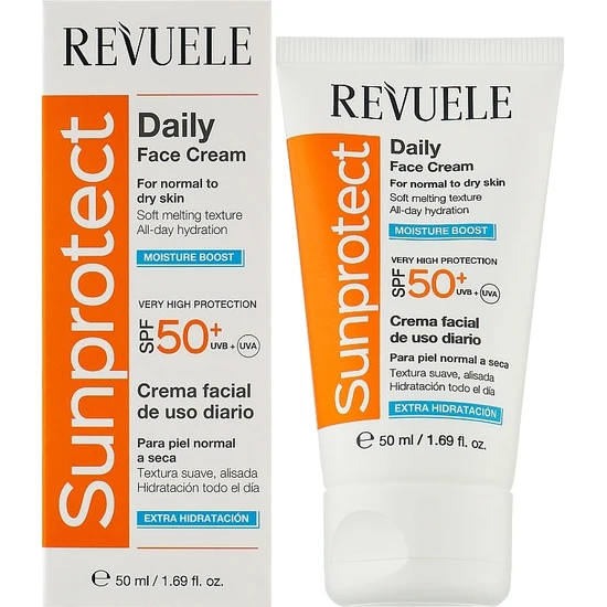 Revuele Sunprotect Moisture Boost Daily Face Cream SPF 50+ 50ml
