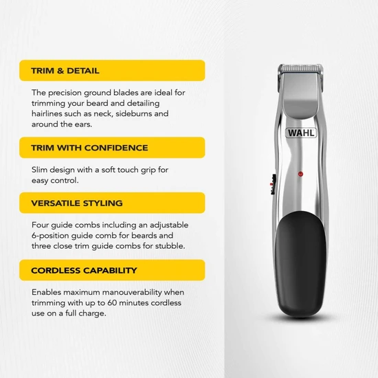 Wahl Professional Groomsman Elite Cord/Cordless Grooming Kit