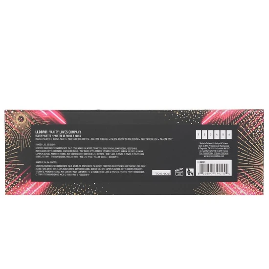 NYX Professional Makeup Love Lust Disco Blush Palette Vanity Loves Company