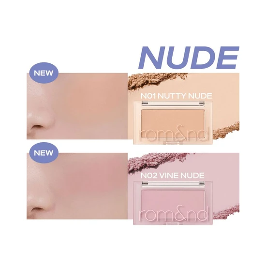 Rom&nd Better Than Cheek N01 NUTTY NUDE