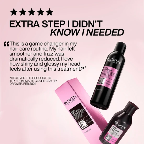 Redken Acidic Colour Gloss Activated Glass Gloss Treatment 237ml