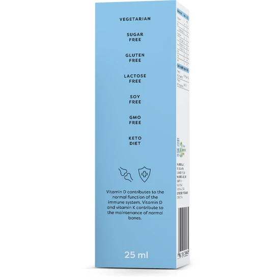 Osavi Vitamin D3 + K2 Oral Spray Peppermint 25ml