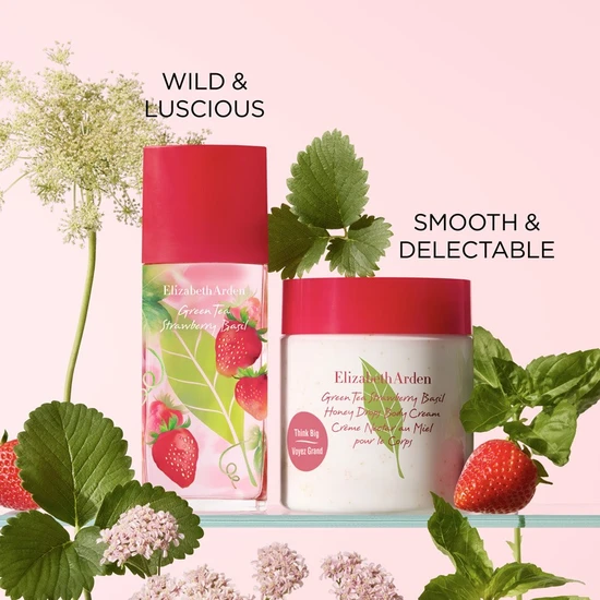 Elizabeth Arden Green Tea Strawberry Basil Honey Drops Body Cream 500ml