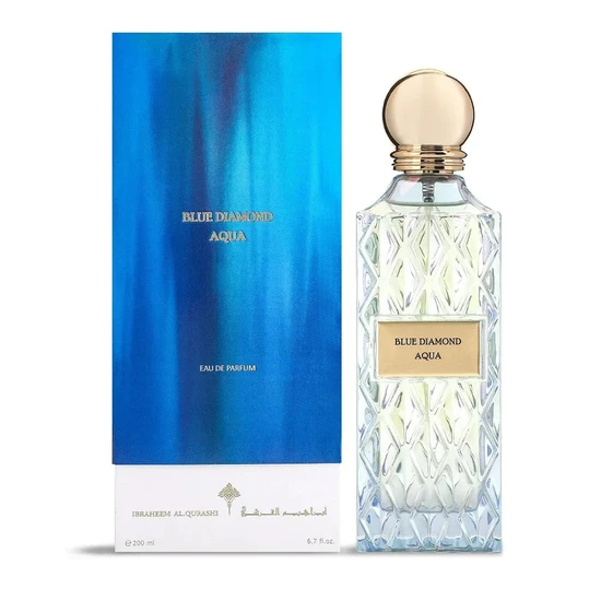 Ibrahim Al Qurashi Blue Diamond Aqua Eau De Parfum 150ml