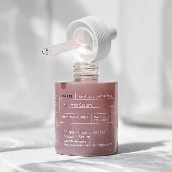 Korres Apothecary Wild Rose Spotless Serum 15% Vitamin Super C 30ml