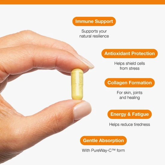 Metagenics Vitamin C + Bioflavonoids Capsules 100 Capsules