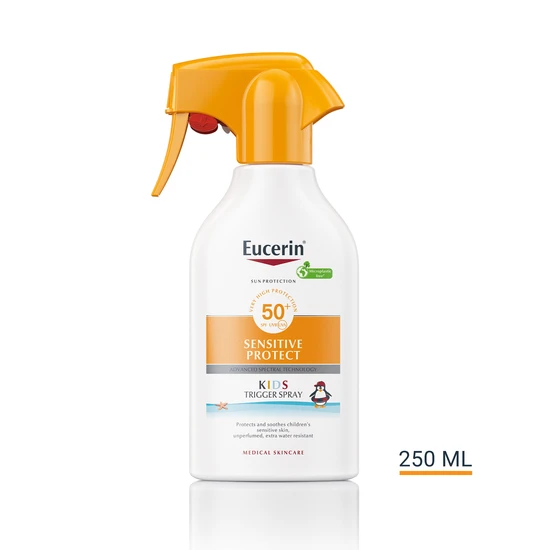 Eucerin Sun Sensitive Protect Kids Trigger Spray SPF 50+ Sunscreen 250ml