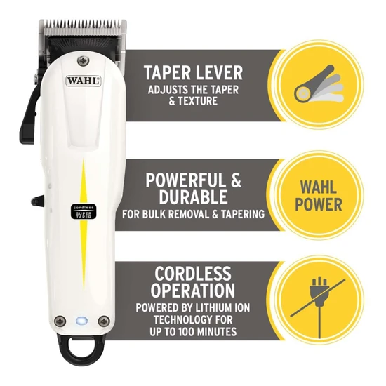 Wahl Cordless Super Taper & Trimmer Combi Set