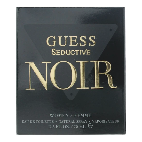 Guess Seductive Noir For Her Eau De Toilette 75ml