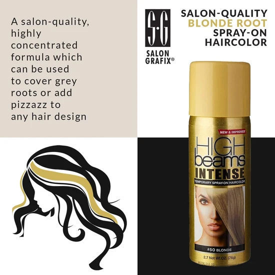 High Beauty Intense Temporary Spray On Hair Colour 76 g / 22 Popstar Pink