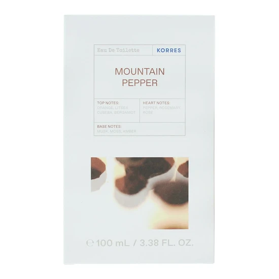 Korres Mountain Pepper Eau De Toilette 100ml