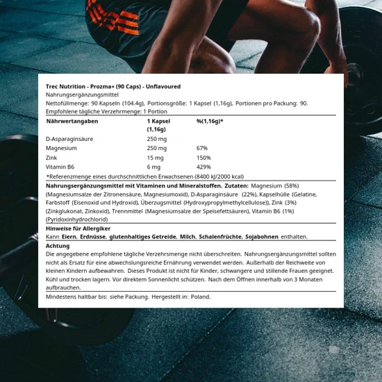 Trec Nutrition Prozma+ Men's Formula 90 Capsules