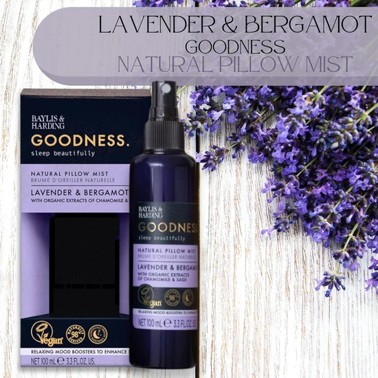 Baylis & Harding Goodness Sleep Lavender & Bergamot Natural Pillow Mist 100ml