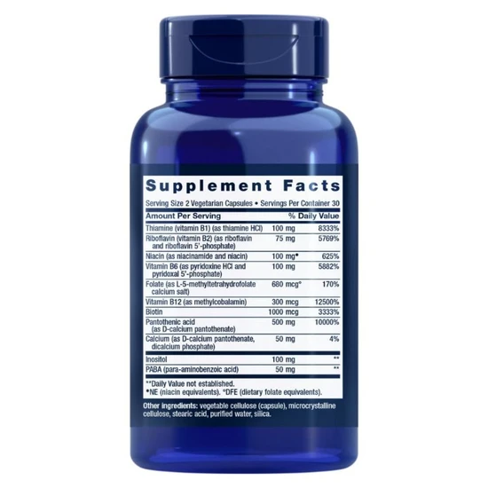 Life Extension Bio-Active Complete B-Complex 60 Vegicaps