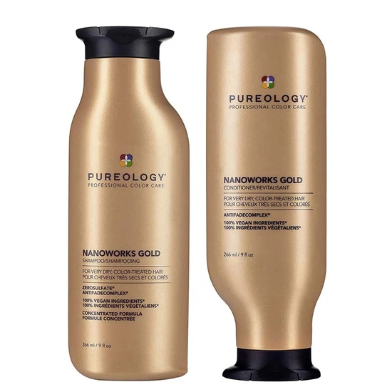 Pureology Nanoworks Gold Shampoo & Conditioner Duo 2 x 266ml