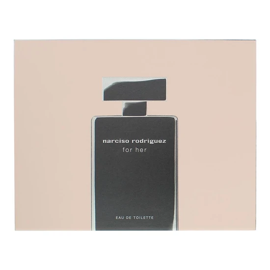 Narciso Rodriguez For Her Eau De Toilette Body Lotion Shower Gel Gift Set 50ml