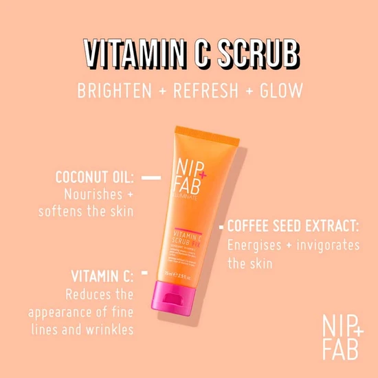 NIP+FAB Vitamin C Fix Scrub 75ml