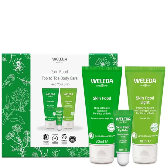 Weleda Skin Food Top To Toe Body Gift Set